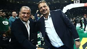 Fatih Terim ile Ergin Ataman buluştu! Büyük destek