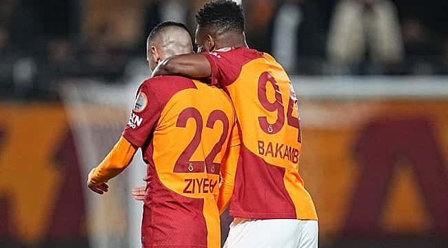 Süper Lig'de ilk 14 haftanın en iyi Galatasaray'ı oldu