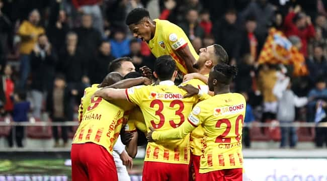 Kayserispor çıkışını sürdürüyor