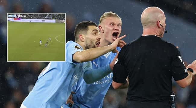 Man. City'yi çılgılan çeviren hakem kararı!