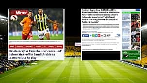 Süper Kupa iptalinin dünya basınındaki yankıları