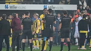 Süper Lig'de maç yarıda kaldı