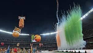 Afrika Uluslar Kupası'nda muhteşem açılış töreni