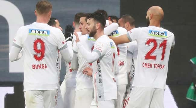 Antalyaspor'a tek gol yetti