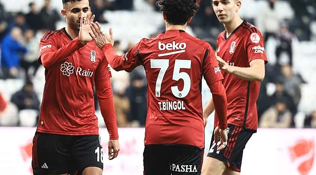 Beşiktaş kupada farklı kazandı