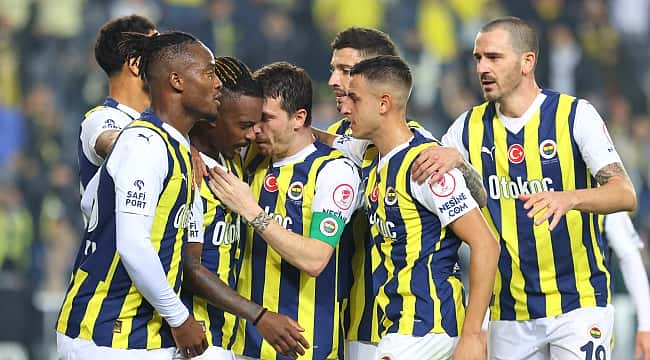 Fenerbahçe'den gol yağmuru!