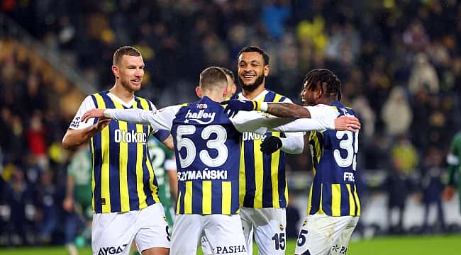 Fenerbahçe'den tarihi skor!