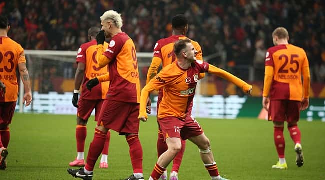 Galatasaray 3 golle geri döndü