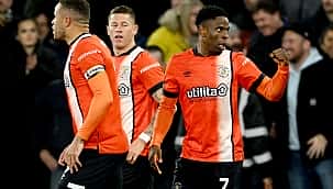 Luton'dan Brighton'a büyük sürpriz! Dört gollü zafer