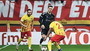 Beşiktaş deplasmanda kayıp