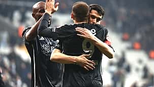 Beşiktaş'ın yarı final sevinci! Kare kare o anlar...