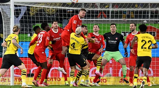 Dortmund, Heidenheim'a takıldı