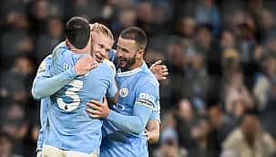 Erling Haaland'ın tek golü, Man. City'i zafere taşıdı