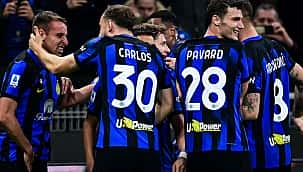 Inter dur durak bilmiyor... Dört gollü galibiyet