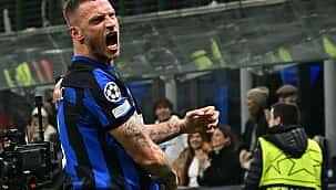 Inter tek golle avantajı kaptı