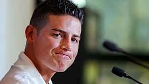 James Rodriguez veda etti!