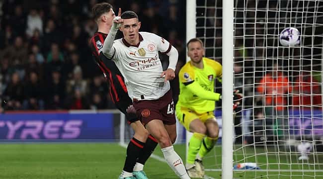 Manchester City'e tek gol yetti