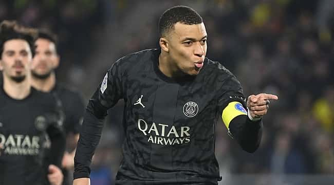 Mbappe'de mutlu son!