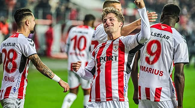 Samsunspor farklı kazandı