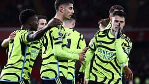 Arsenal'den sonuncuya tam yarım düzine gol!