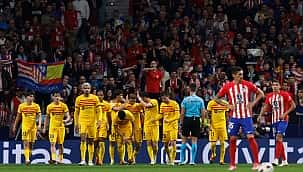 Barcelona, Madrd'de Atletico'yu devirdi