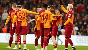 Galatasaray'dan 6 gollü galibiyet