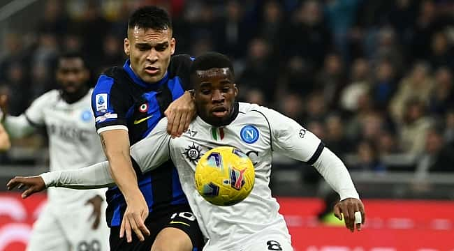 Serie A'da Inter'in 10 maçlık serisini Napoli bitirdi