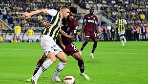 Trabzonspor - Fenerbahçe muhtemel 11'ler