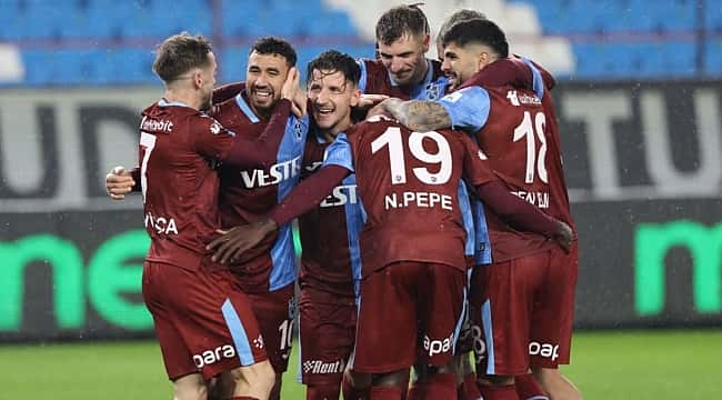 Trabzonspor gol oldu yağdı!