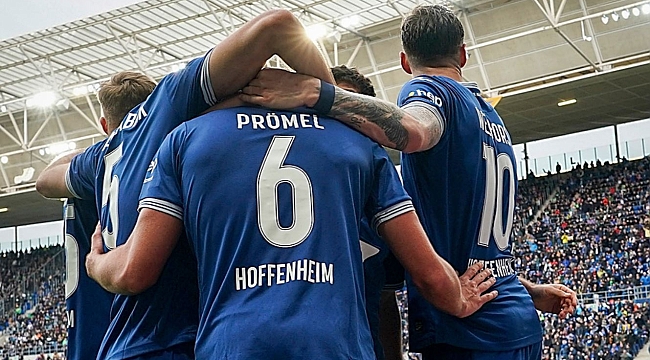 7 gollü nefes kesen maçta kazanan Hoffenheim