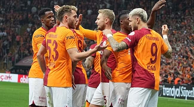 Galatasaray Süper Lig'deki serisini devam ettirdi