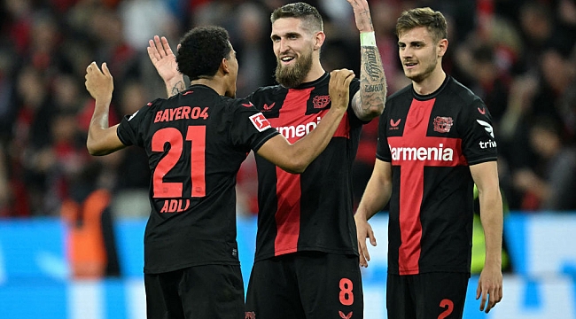 Leverkusen'in yenilmezlik serisi tam 46 maça çıktı