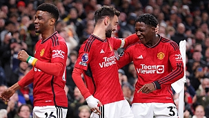 Man. United iki kez geri düştü, kazanmayı bildi