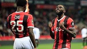 Nice evinde 3 golle kazandı