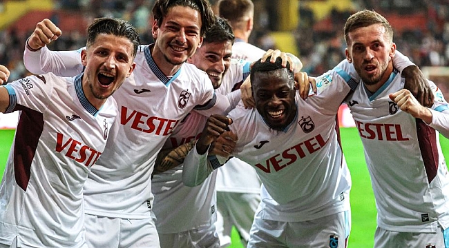 Trabzonspor'dan 2 gol, 3 puan!