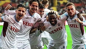 Trabzonspor'dan 2 gol, 3 puan!