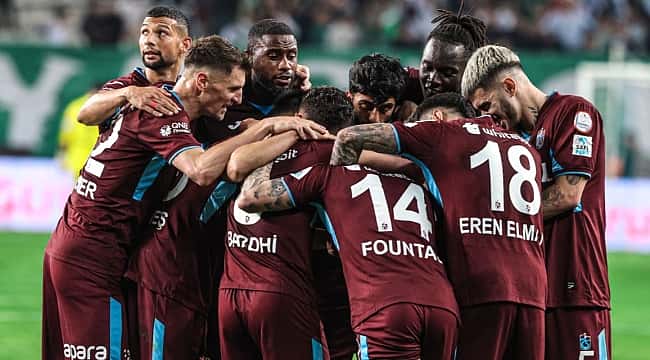 Trabzonspor'dan kritik 3 puan