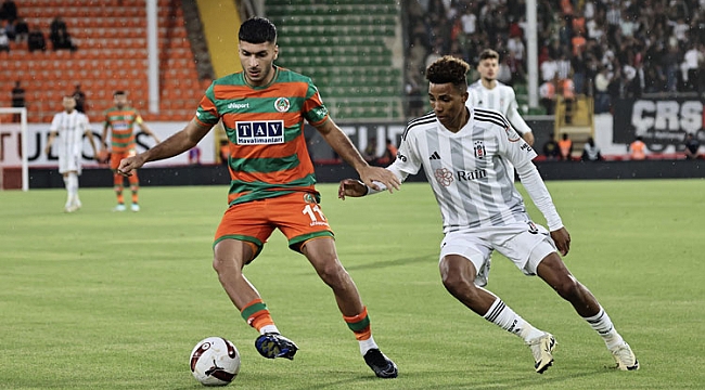 Beşiktaş'a Avrupa yolunda Alanyaspor çelmesi!