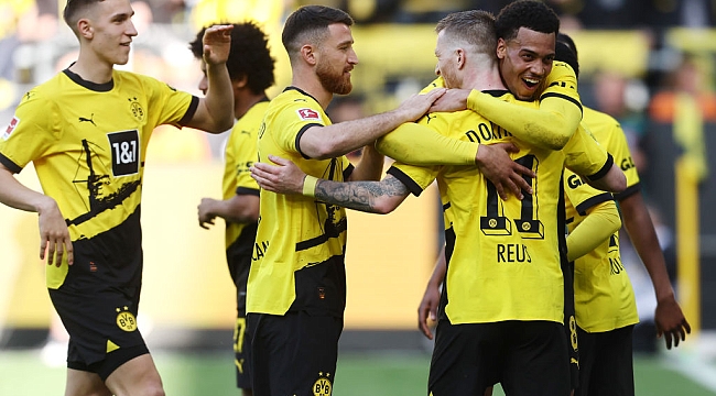 Dortmund'dan 5 gol ve 3 puan