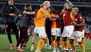 Galatasaray'dan muhteşem kutlama