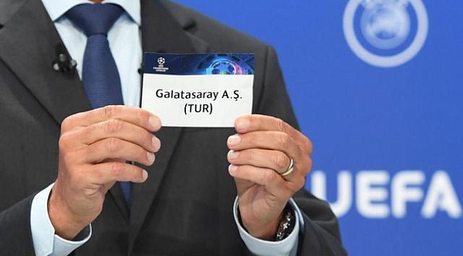 İşte Galatasaray'ın muhtemel rakipleri!
