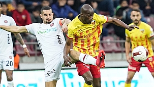 Kayseri'de puanlar paylaşıldı