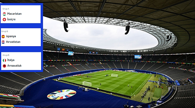 EURO 2024 günün maçları