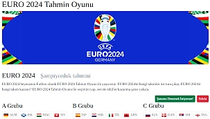 EURO 2024 tahmini oyunu