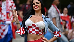 Hırvat güzel yine sahnede! EURO 2024'te tribünlerde