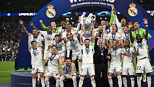 Real Madrid'in çılgın kutlaması!..