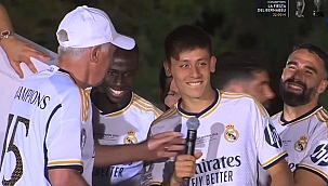 VİDEO | Carlo Ancelotti sözü Arda Güler'e bıraktı!