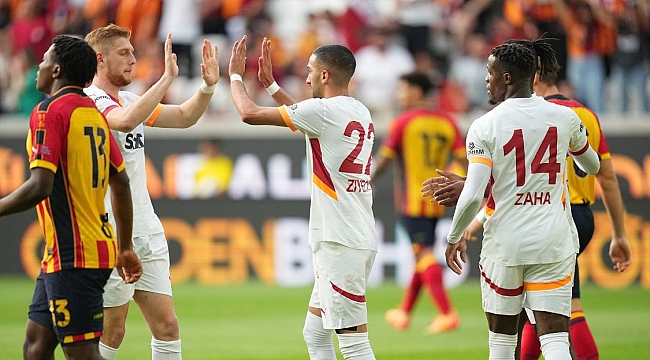 Galatasaray yıldızlarıyla kazanmayı bildi