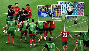 İşte Portekiz zaferinden tarihi geçecek kareler!