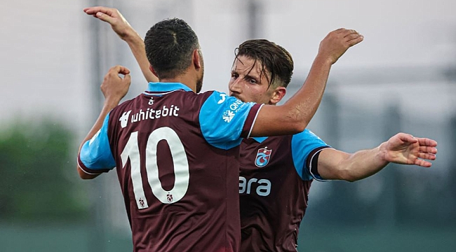 Trabzonspor ilk hazırlık maçını kazandı